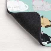 Tapis De Souris Chats couchés (Coin)