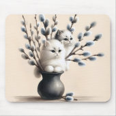 Tapis De Souris Chats dans les chatons (Devant)