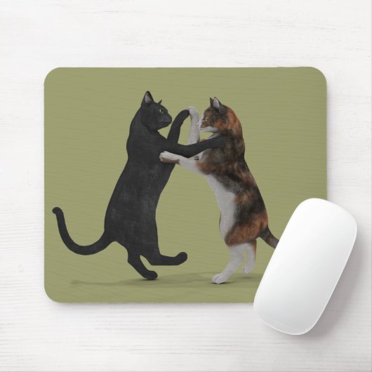 Tapis De Souris Chats dansants (Avec souris)