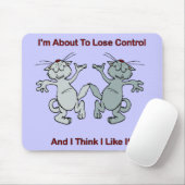 Tapis De Souris Chats de danse (Avec souris)