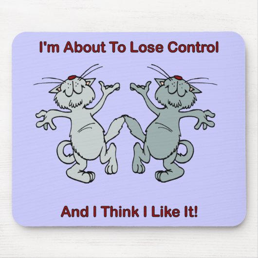 Tapis De Souris Chats de danse (Devant)