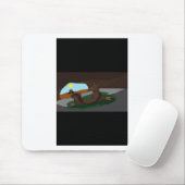 Tapis De Souris Chats de guerrier (Avec souris)