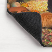 Tapis De Souris Chats en automne (Coin)