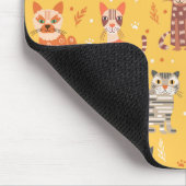 Tapis de souris Chats mignons drôles (Coin)