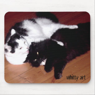 Tapis De Souris Chats Mousepad d'amour