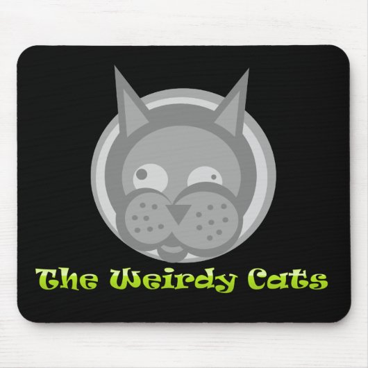 Tapis De Souris Chats Mousepad de Weirdy (Devant)