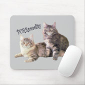 Tapis De Souris Chats Mousepad PURRsonality (Avec souris)