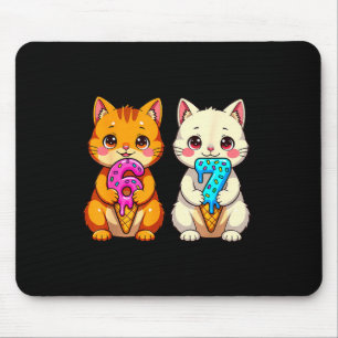 Tapis De Souris Chats Neko Mignons Kawaii 67 Drip Meme Drôle Six S