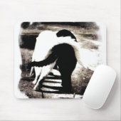 Tapis De Souris Chats noirs et blancs (Avec souris)