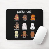 Tapis De Souris Chats Potter Pour Amoureux des chats (Avec souris)