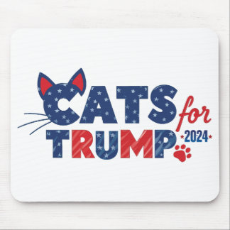 Tapis De Souris Chats pour Trump mousepad 2024