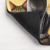 Tapis de souris Chats près des Pyramides ! (Coin)