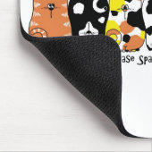 Tapis De Souris Chats Sardine (Coin)