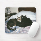 Tapis De Souris chats sur le mousepad de lit (Avec souris)