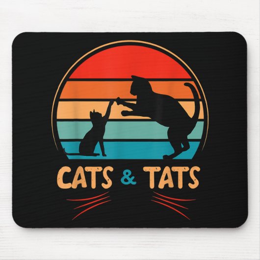 Tapis De Souris Chats & Tats - Chat  (Devant)