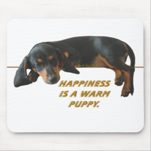 Tapis De Souris Chaud Chiot Bonheur Mouser Pad