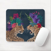Tapis De Souris Chaud House Leopards | Un couple (Avec souris)