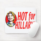 Tapis De Souris Chaud pour Hillary ! Mousepad (Avec souris)