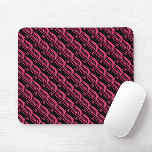 Tapis De Souris Chaud rose sans effort charme Mousepad (Avec souris)