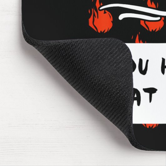 Tapis De Souris CHAUD SAUCES Groupe Halloween DIABLO SAUCE Vous M' (Coin)