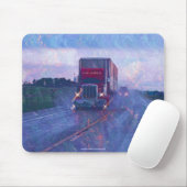 Tapis De Souris Chauffeurs de camion Mousepad de transport routier (Avec souris)
