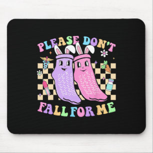 Tapis De Souris Chaussettes non-Slip de l'infirmière de Pâques S'i