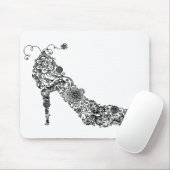 Tapis De Souris Chaussure chic ~ Mousepad (Avec souris)
