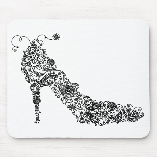 Tapis De Souris Chaussure chic ~ Mousepad (Devant)