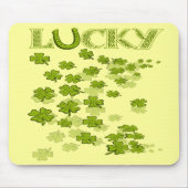 Tapis De Souris Chaussure Lucky Shamrocks (Devant)