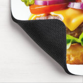 Tapis De Souris ChaussureHabille hamburger empilé thic (Coin)