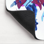 Tapis De Souris chaussures de selle de jupe de caniche de rose de (Coin)