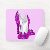 Tapis De Souris Chaussures haute talon Stileto Parties scintillant (Avec souris)