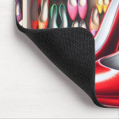 Tapis De Souris Chaussures Rouges Dans Le Closet (Coin)