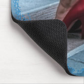 Tapis De Souris Chaussures rouges de talon haut sur un mousepad (Coin)