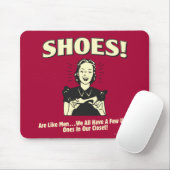 Tapis De Souris Chaussures : Sont Comme Des Hommes (Avec souris)