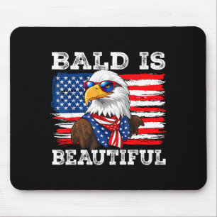Tapis De Souris Chauve est beau aigle chauve 4 juillet
