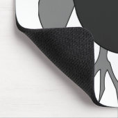 Tapis de souris Chauve-Souris d'Halloween Effrayan (Coin)