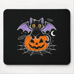 Tapis De Souris Chauve-souris Halloween _ Chauve-souris à ailes de