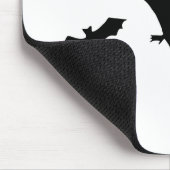 Tapis De Souris Chauves-souris d'Halloween (Coin)