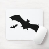 Tapis De Souris Chauves-souris d'Halloween (Avec souris)