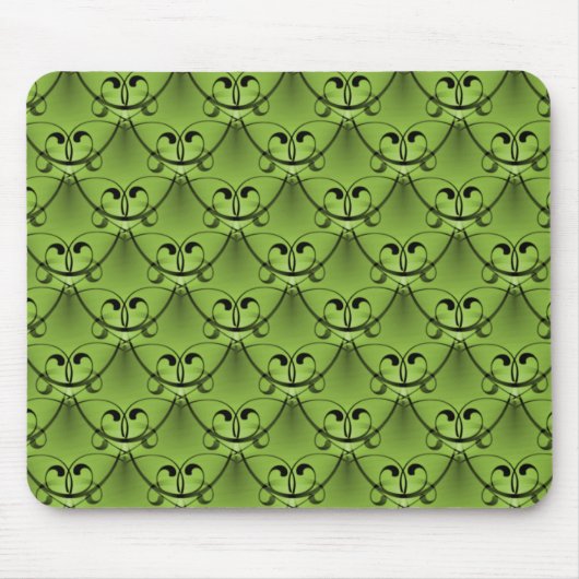 Tapis De Souris Chaux Vert classique Glam Mousepad (Devant)