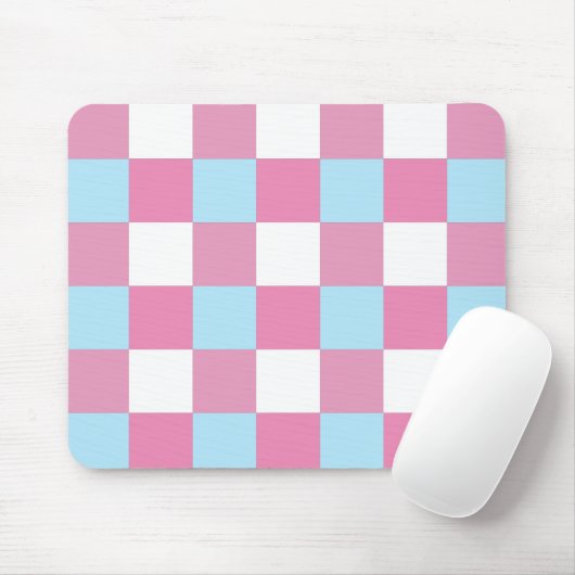 Tapis De Souris Checkerboard Pattern (Avec souris)
