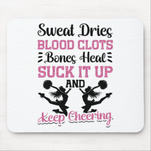 Tapis De Souris Cheer Cheerleading La sueur sèche Les caillots san