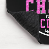 Tapis De Souris Cheer For The Breast Cancer Awareness Cheerleader (Coin)