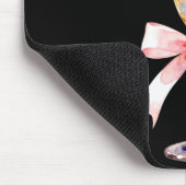 Tapis De Souris Cheer Happy New Year Coquette Bow Champagne New Ye (Coin)