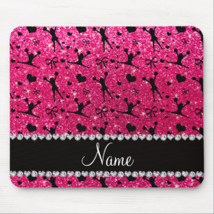 Tapis De Souris Cheerleading nommé fait sur commande de parties