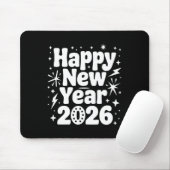 Tapis De Souris Cheers To 2026 Happy New Year Party (Avec souris)