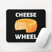 Tapis De Souris Cheese Wheel Video Jeu Conception de mème (Avec souris)