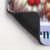 Tapis De Souris "Cheesy Chicken Adventures" Patty & Sammy Silkie (Coin)