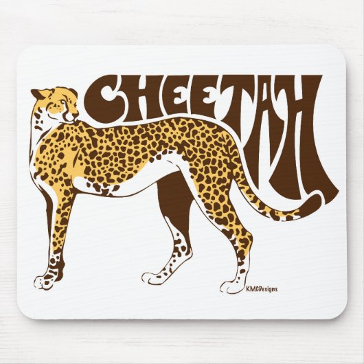 Tapis De Souris Cheetah (Devant)